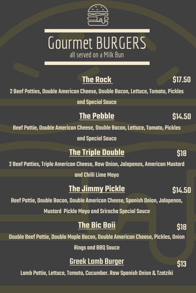 Gourmet Burgers
